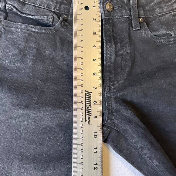 Aeropostale Men Skinny Jeans size 30 x 32 Black Mid Rise Stretch - Picture 5 of 12